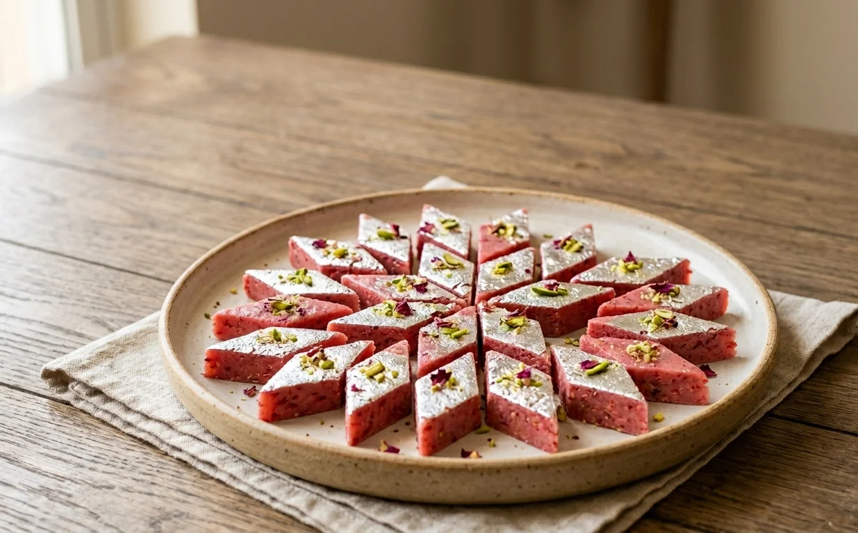 Strawberry Katli view 1